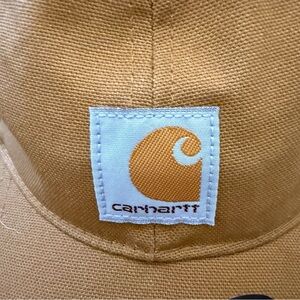 Carhartt Tan Canvas Velcro Back Kids Cap